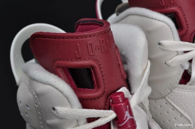 Maroon Air Jordan Retro white 384664-116 6 0905